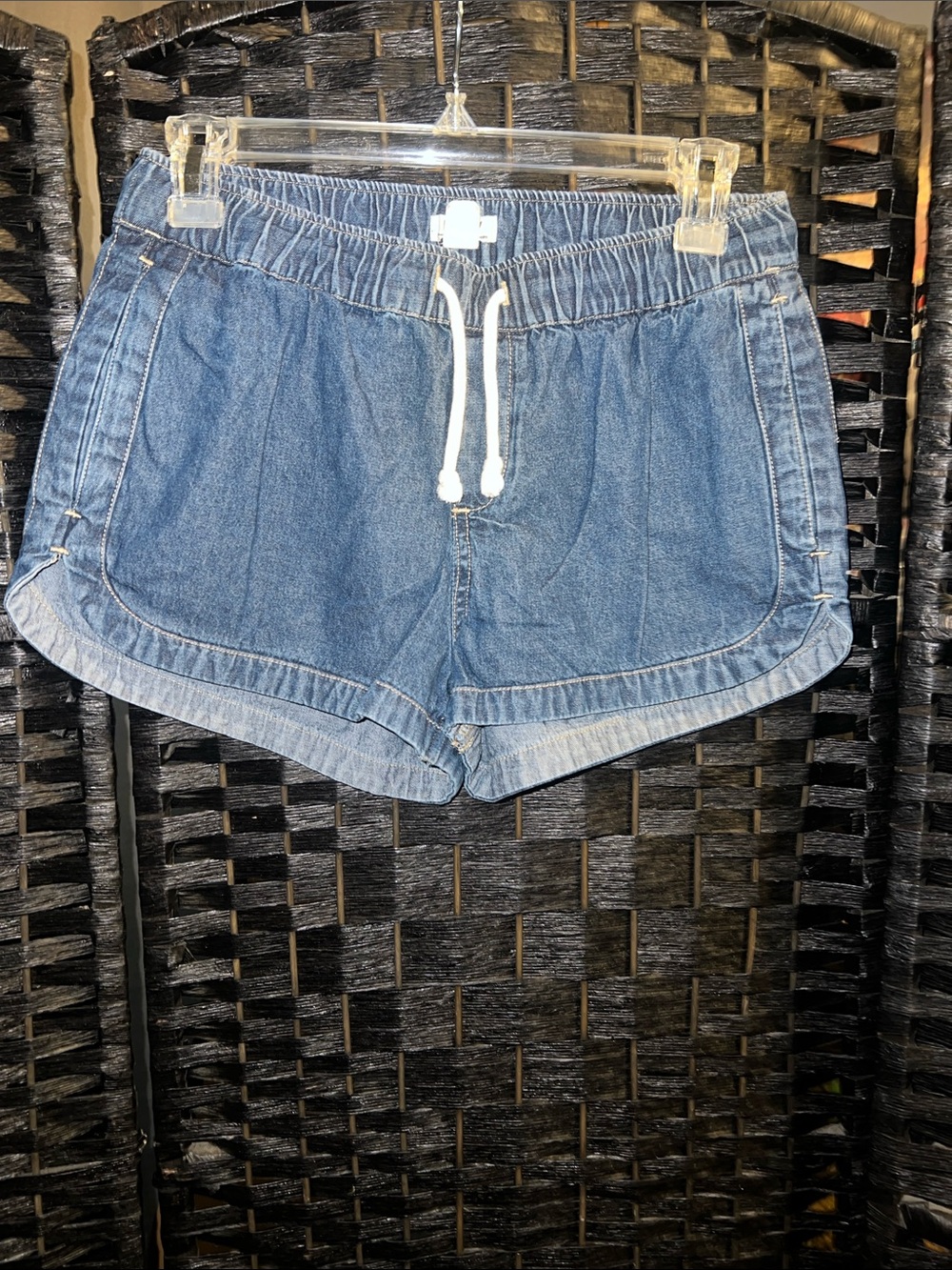 Roxy size XS Denim Drawstring Women’s Shorts - Blue